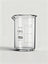 Pahar 25 ml din sticlă borosilicată cu formă joasă
