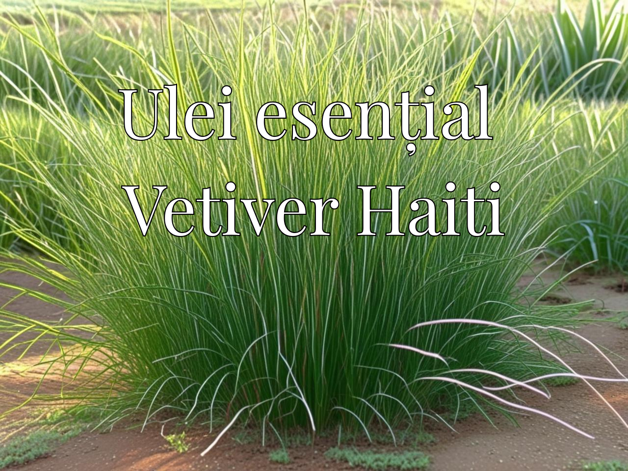 Ulei esențial Vetiver Haiti